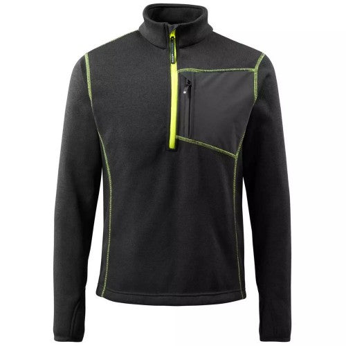 Front - Mascot Mens Hardwear Reims Knitted Half Zip Sweatshirt