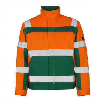 Front - Mascot Mens Cameta Hi-Vis Safety Jacket