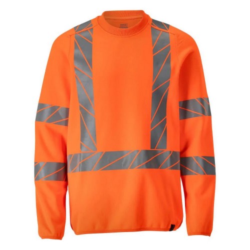 Front - Mascot Mens Accelerate Safe Sweatshirt