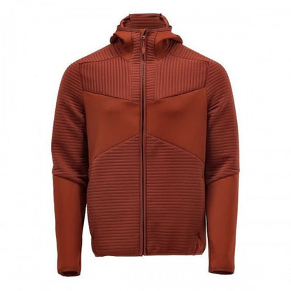 Front - Mascot Mens Customised Hooded Fleece Jacket