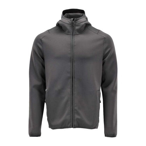 Front - Mascot Mens Customised Hooded Fleece Jacket