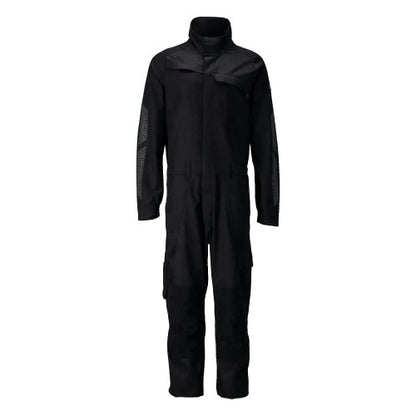 Front - Mascot Mens Accelerate Knee Pad Pockets Boiler Suit