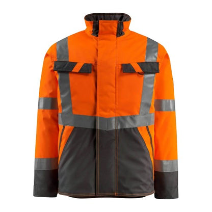 Front - Mascot Mens Safe Light Penrith Hi-Vis Jacket