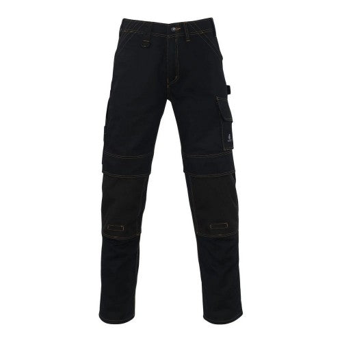 Front - Mascot Mens Young Knee Pad Pockets Work Trousers