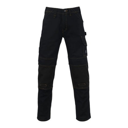 Front - Mascot Mens Young Knee Pad Pockets Work Trousers