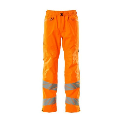 Front - Mascot Mens Accelerate Safe Hi-Vis Over Trousers