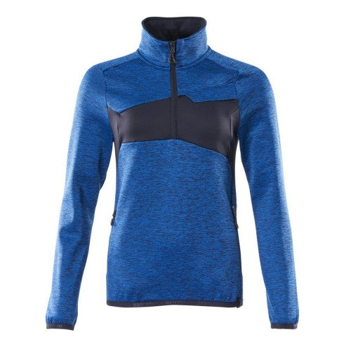 Front - Mascot Unisex Adult Accelerate Half Zip Jumper