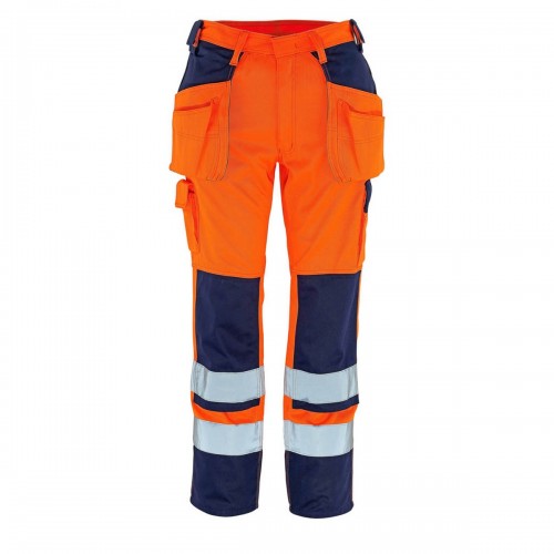 Front - Mascot Mens Safe Complete Almas Holster Pocket Work Trousers