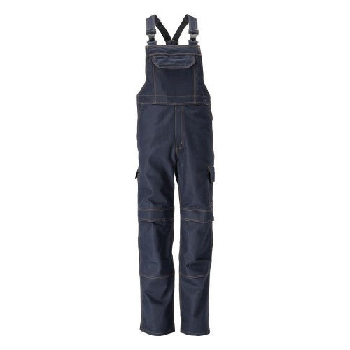 Front - Mascot Mens Multisafe Knee Pad Pockets Bib And Brace Overall