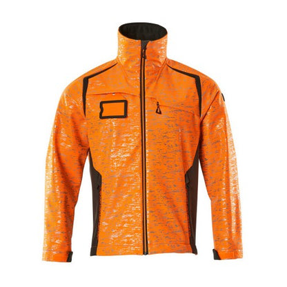 Front - Mascot Mens Accelerate Safe Soft Shell Jacket