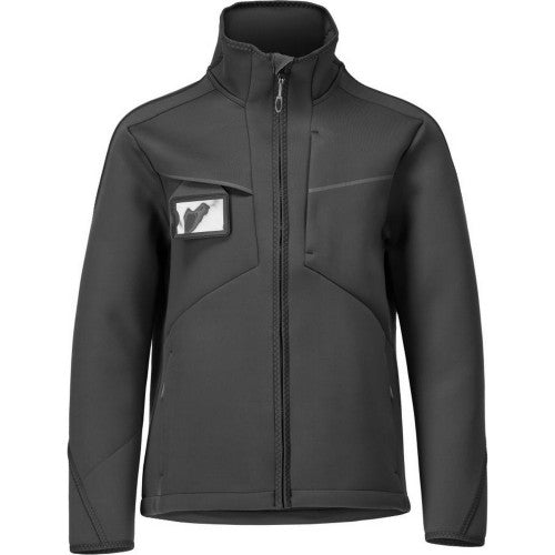 Front - Mascot Mens Customised Stretch Soft Shell Jacket