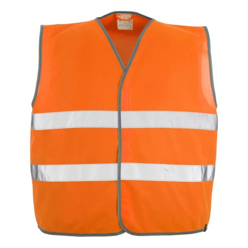Front - Mascot Unisex Adult Safe Classic Weyburn Hi-Vis Vest (Pack of 10)
