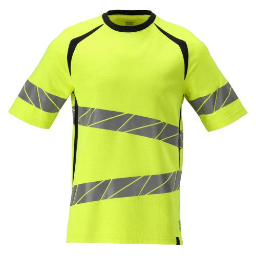 Front - Mascot Mens Accelerate Multisafe Safety T-Shirt