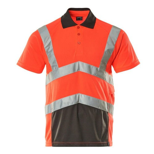 Front - Mascot Mens Anadia Safe Young Hi-Vis Polo Shirt