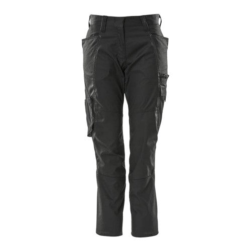 Front - Mascot Womens/Ladies Accelerate Cargo Pocket Work Trousers