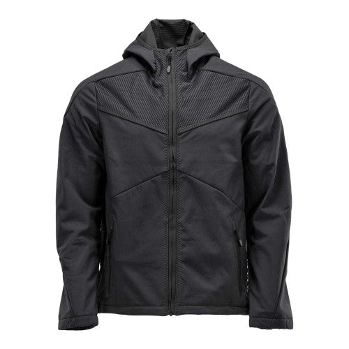 Front - Mascot Mens Customised Soft Shell Jacket