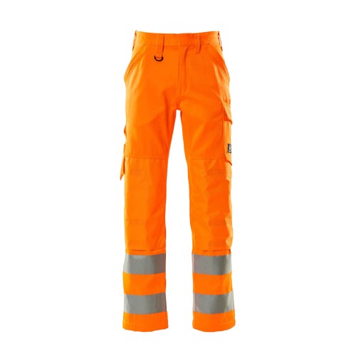 Front - Mascot Mens Safe Light Geraldton Knee Pad Pockets Trousers