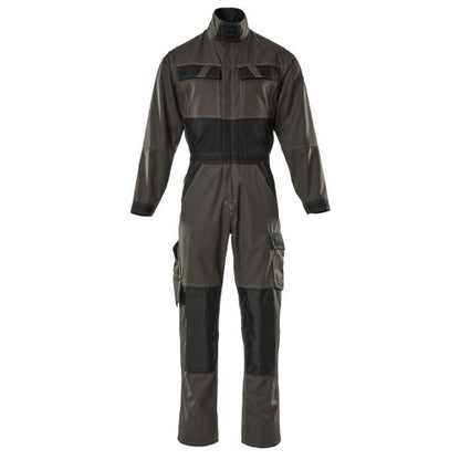 Front - Mascot Mens Wallan Light Knee Pad Pockets Boiler Suit