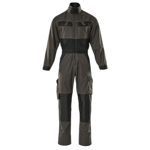 Front - Mascot Mens Wallan Light Knee Pad Pockets Boiler Suit