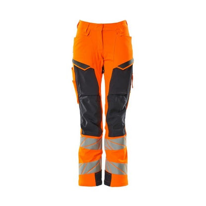 Front - Mascot Mens Accelerate Safe Knee Pad Pockets Trousers