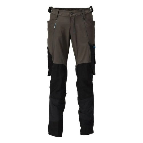 Front - Mascot Mens Advanced Knee Pad Pockets Work Trousers
