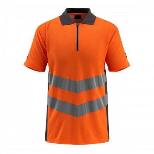 Front - Mascot Mens Murton Safe Supreme Hi-Vis Polo Shirt