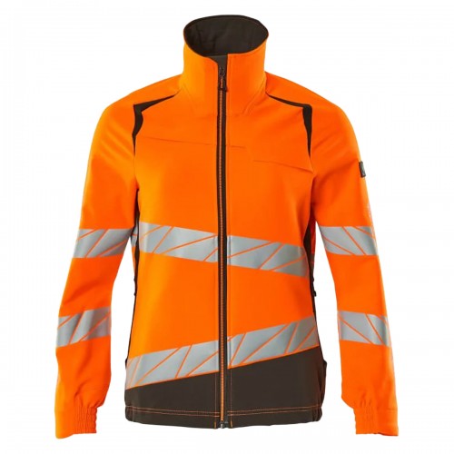 Front - Mascot Womens/Ladies Accelerate Safe Hi-Vis Jacket