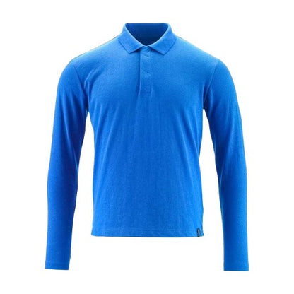 Front - Mascot Mens Crossover Long-Sleeved Polo Shirt