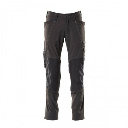 Front - Mascot Mens Accelerate Stretch Knee Pad Pockets Work Trousers