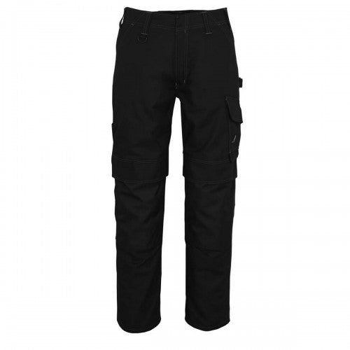 Front - Mascot Mens Industry Knee Pad Pockets Work Trousers