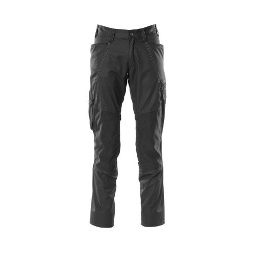 Front - Mascot Mens Accelerate Knee Pad Pockets Trousers