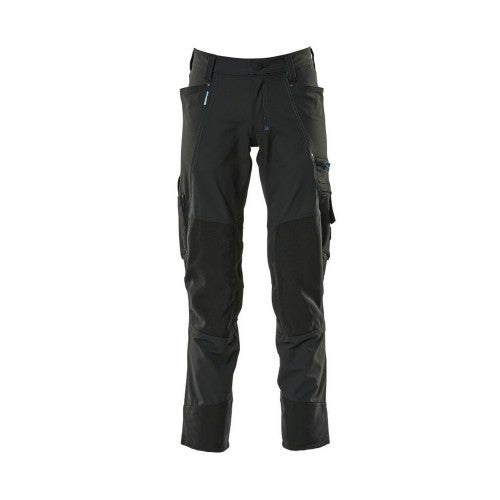 Front - Mascot Mens Advanced Knee Pad Pockets Work Trousers