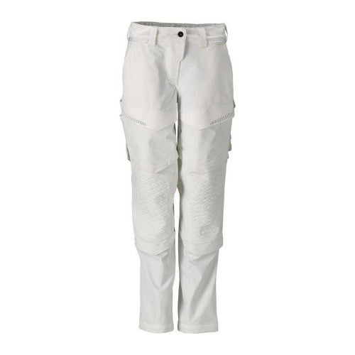 Front - Mascot Womens/Ladies Customised Knee Pad Pockets Fitted Work Trousers