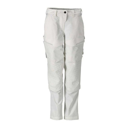 Front - Mascot Womens/Ladies Customised Knee Pad Pockets Fitted Work Trousers