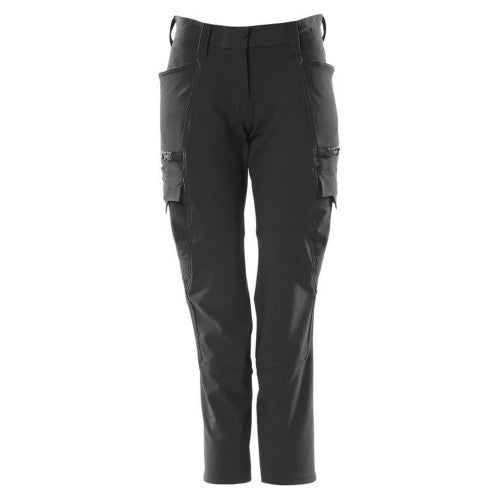 Front - Mascot Womens/Ladies Accelerate Cargo Pocket Fitted Trousers