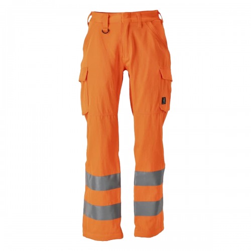 Front - Mascot Mens Safe Light Cargo Pocket Work Trousers
