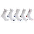Front - Mens Assorted Emblem Sport Socks (5 Pairs)