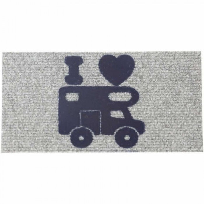 Front - Brunner Hello Caravan Door Mat