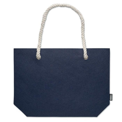 Blue - Lifestyle - MidOcean Feltsea RPET Felt Beach Shopper Bag