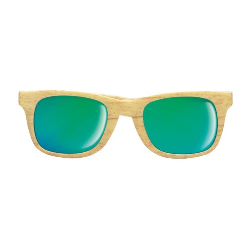 Front - MidOcean Woodie Wood Effect Sunglasses