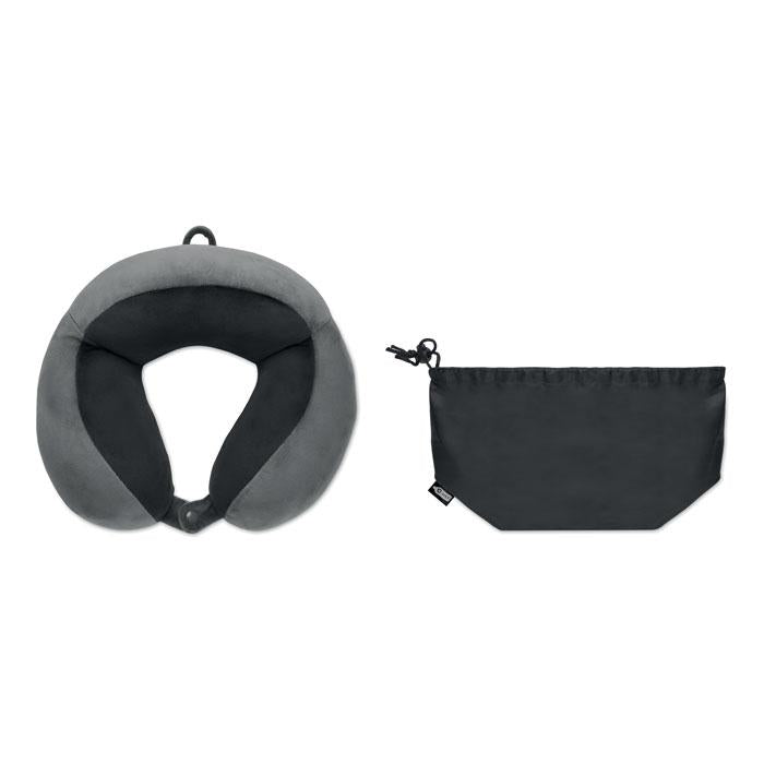 Stone Grey - Lifestyle - MidOcean Hedrest Travel Pillow