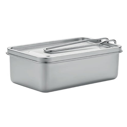 Front - MidOcean Tamelunch Stainless Steel 750ml Lunch Box