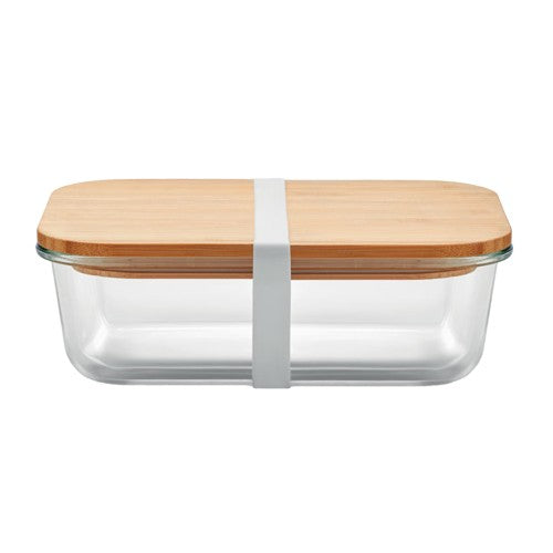 Front - MidOcean Tundra Bamboo Lunch Box