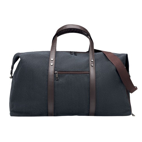 Front - MidOcean Zurich Washed Canvas Weekend Bag