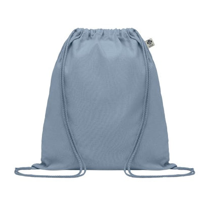 Front - MidOcean Yuki Organic Cotton Drawstring Bag