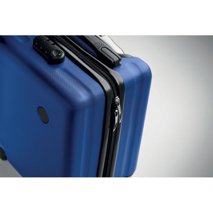 Royal Blue - Side - MidOcean Stor Trolley Suitcase