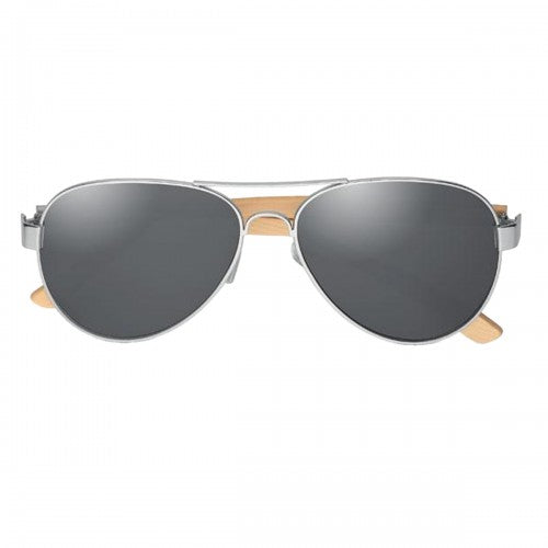 Front - MidOcean Unisex Adult Honiara Bamboo Sunglasses
