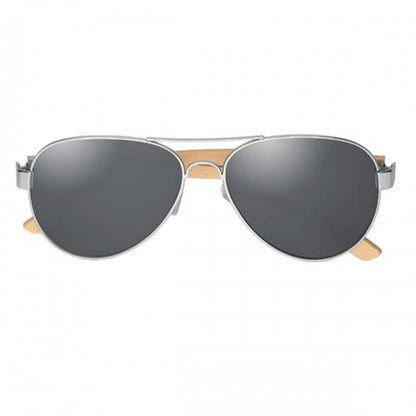 Front - MidOcean Unisex Adult Honiara Bamboo Sunglasses