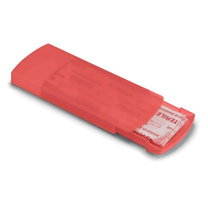 Transparent Red - Back - MidOcean Evan Plasters (Pack of 5)