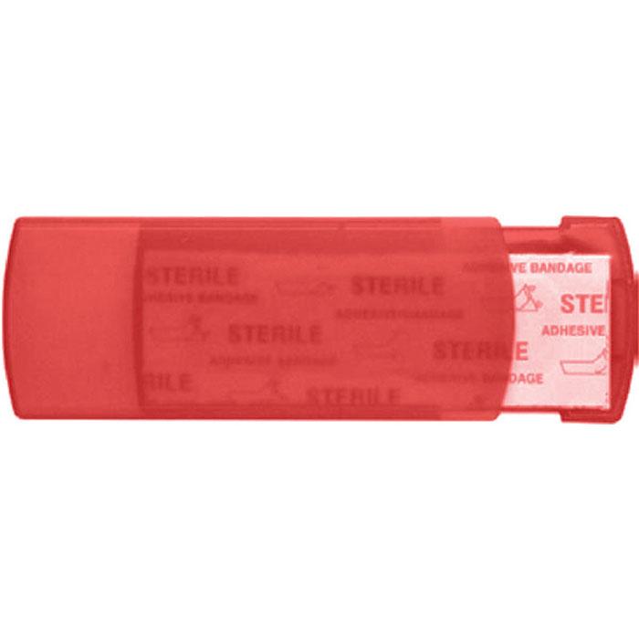 Transparent Red - Side - MidOcean Evan Plasters (Pack of 5)
